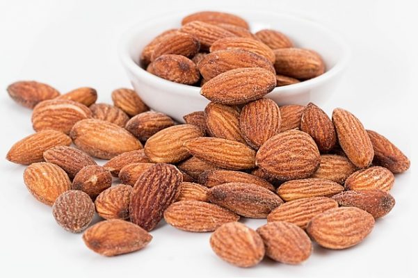 Almendras producción orgánica, bolsa 250g